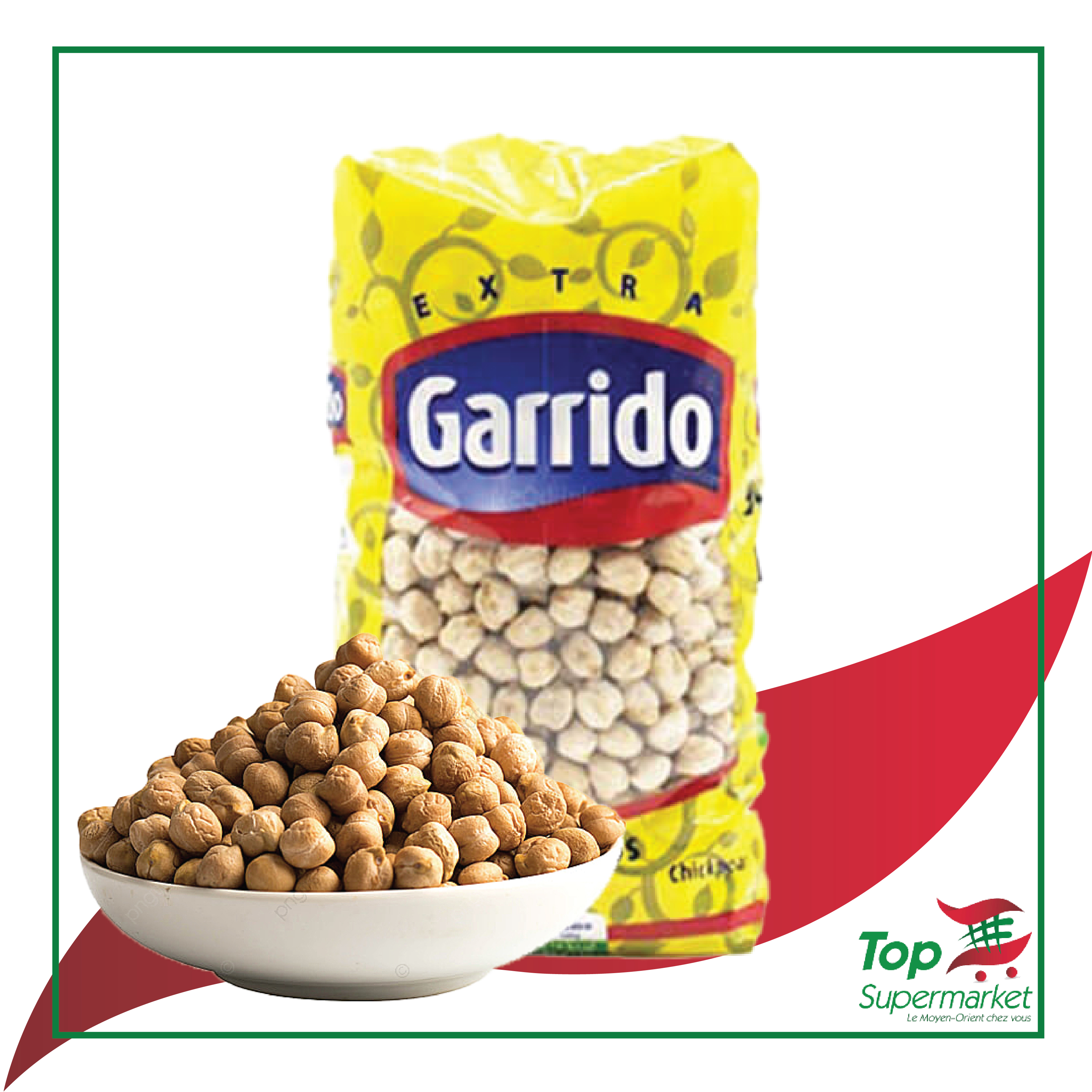 Garrido Pois Chiches Secs 1100gr